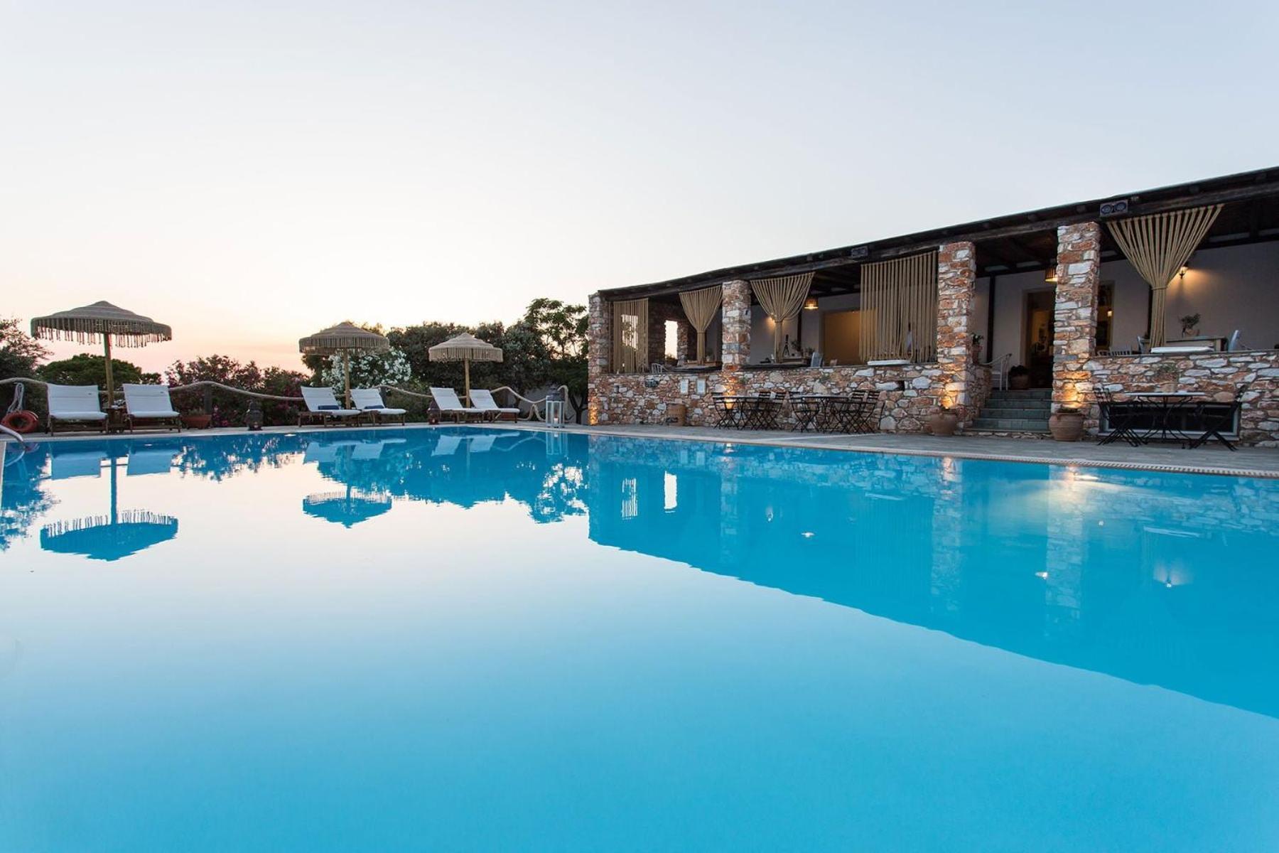 Parosland Hotel Алики Экстерьер фото