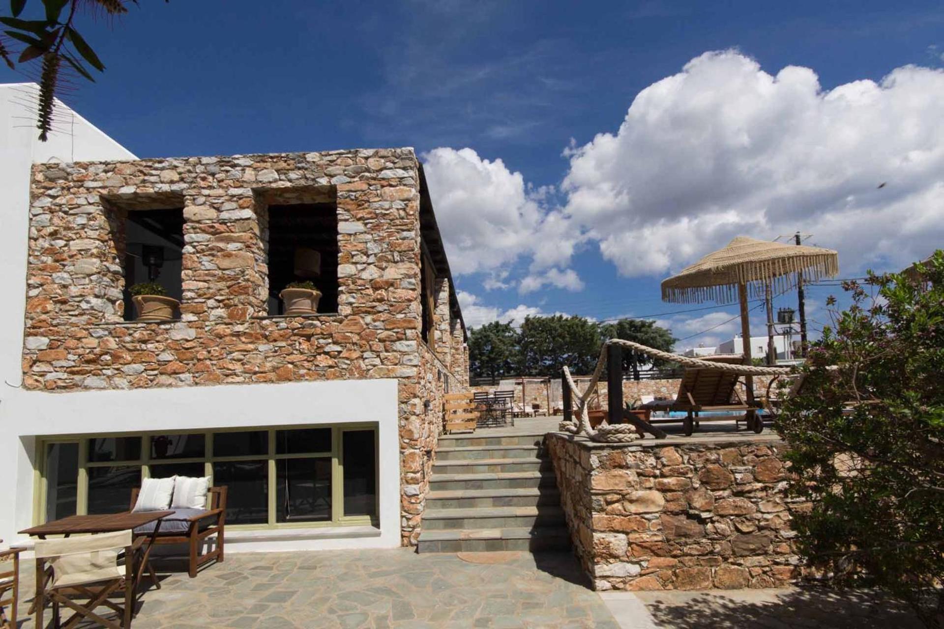 Parosland Hotel Алики Экстерьер фото